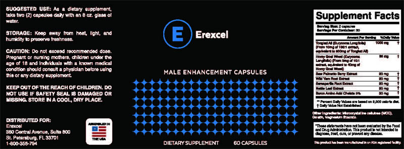 erexcel lable