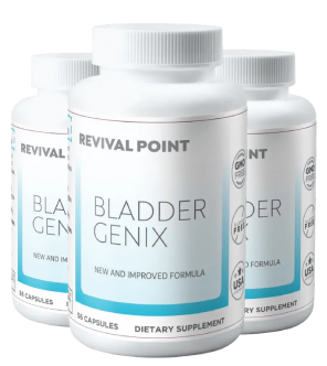 BladderGenix natural bladder support supplement bottle