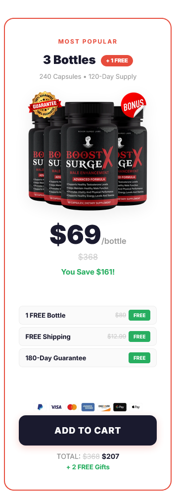 Boost Surge X order