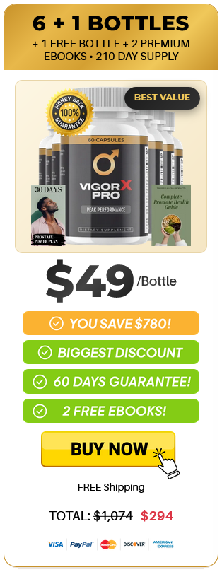 VigorX Pro official website