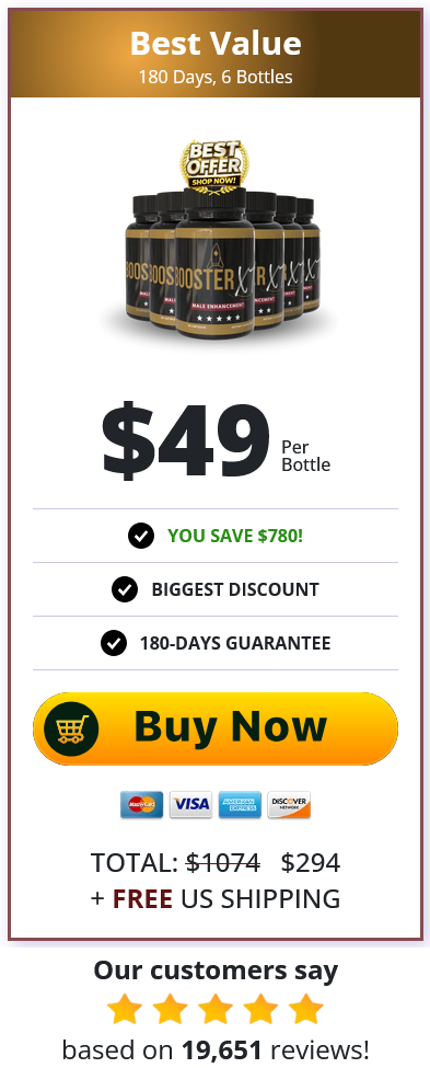 Booster XT male Enhancement
